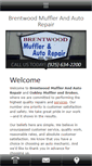 Mobile Screenshot of brentwoodmuffler.com